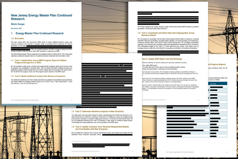ELEC825 files OPRA lawsuit against NJ Board of Public Utilities
