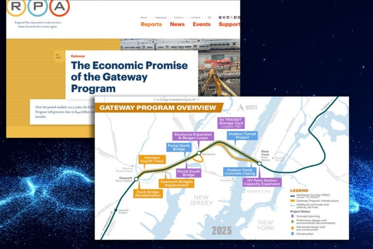 10,000s jobs, billions in economic benefit – Regional Plan Association studies the Gateway Program
