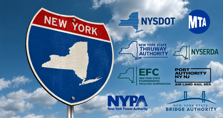 Who oversees New York’s infrastructure?